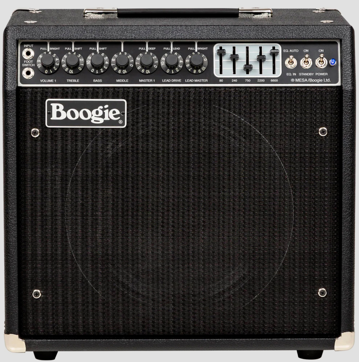 Mesa Boogie Mark Iic+ 1x12 Combo 25/75w 6l6 Black Bronco - Combo für E-Gitarre - Variation 1
