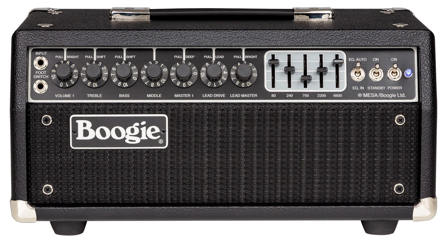 Mesa Boogie Mark Iic+ Head 25/75w 6l6 Black Bronco - E-Gitarre Topteil - Variation 1