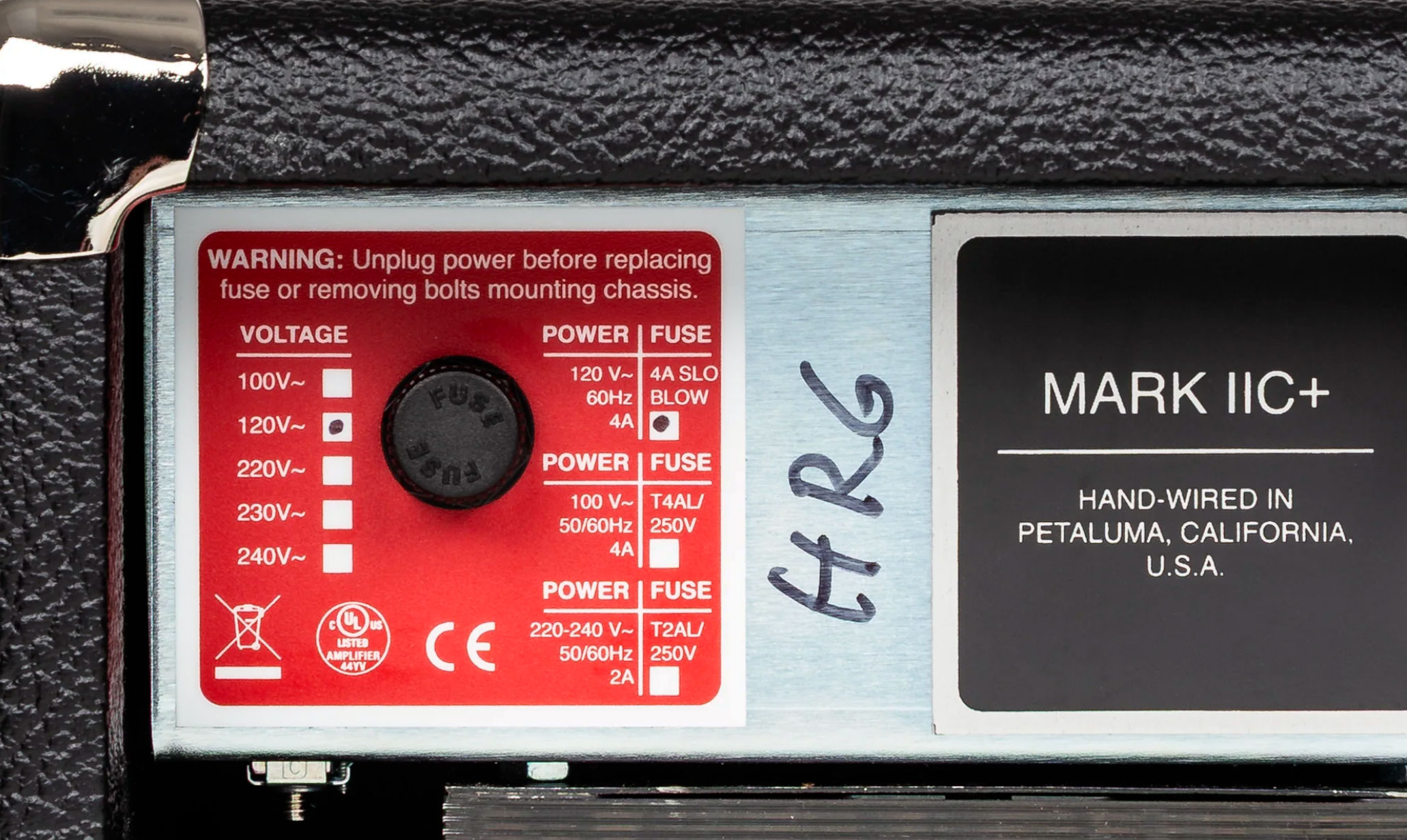 Mesa Boogie Mark Iic+ Hrg Head 60/100w 6l6 - E-Gitarre Topteil - Variation 2