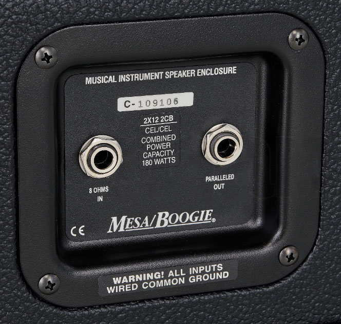 Mesa Boogie Open Back 2x12 Guitar Cab 180w 8-ohms Black Bronco - Boxen für E-Gitarre Verstärker - Variation 2
