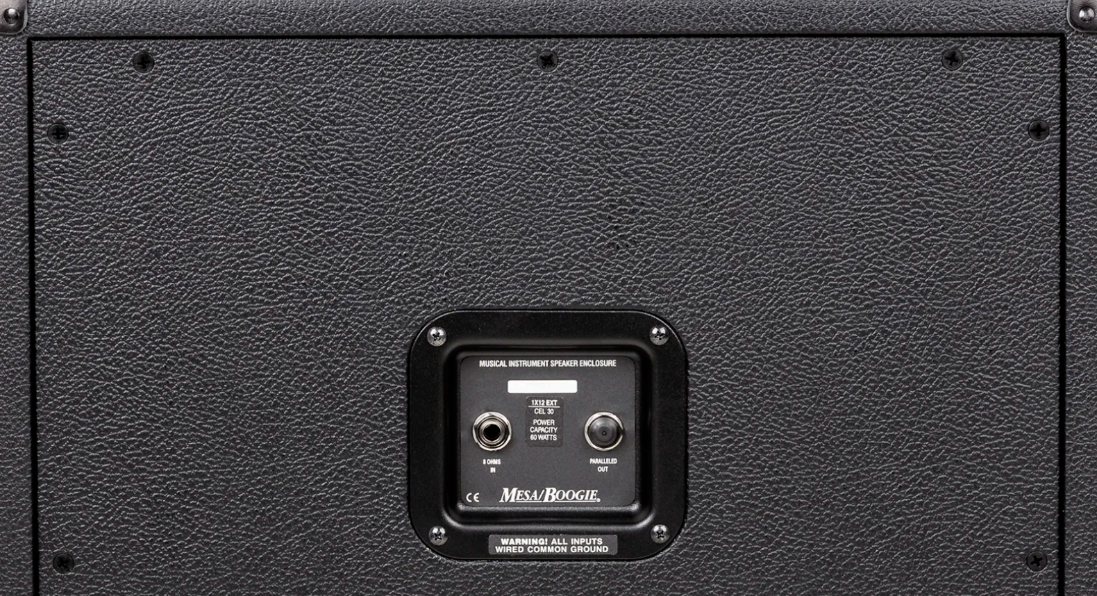 Mesa Boogie Rectifier 1x12 Mini Wide Straight Guitar Cab 60w 8-ohms Black Bronco - Boxen für E-Gitarre Verstärker - Variation 2