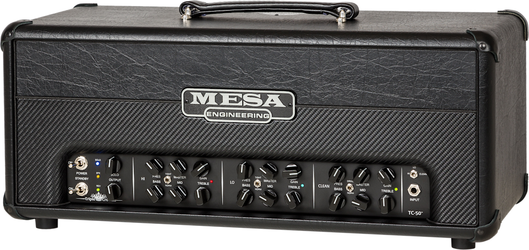 Mesa Boogie Triple Crown Tc50 Head 50w El34 Black Taurus - E-Gitarre Topteil - Variation 1