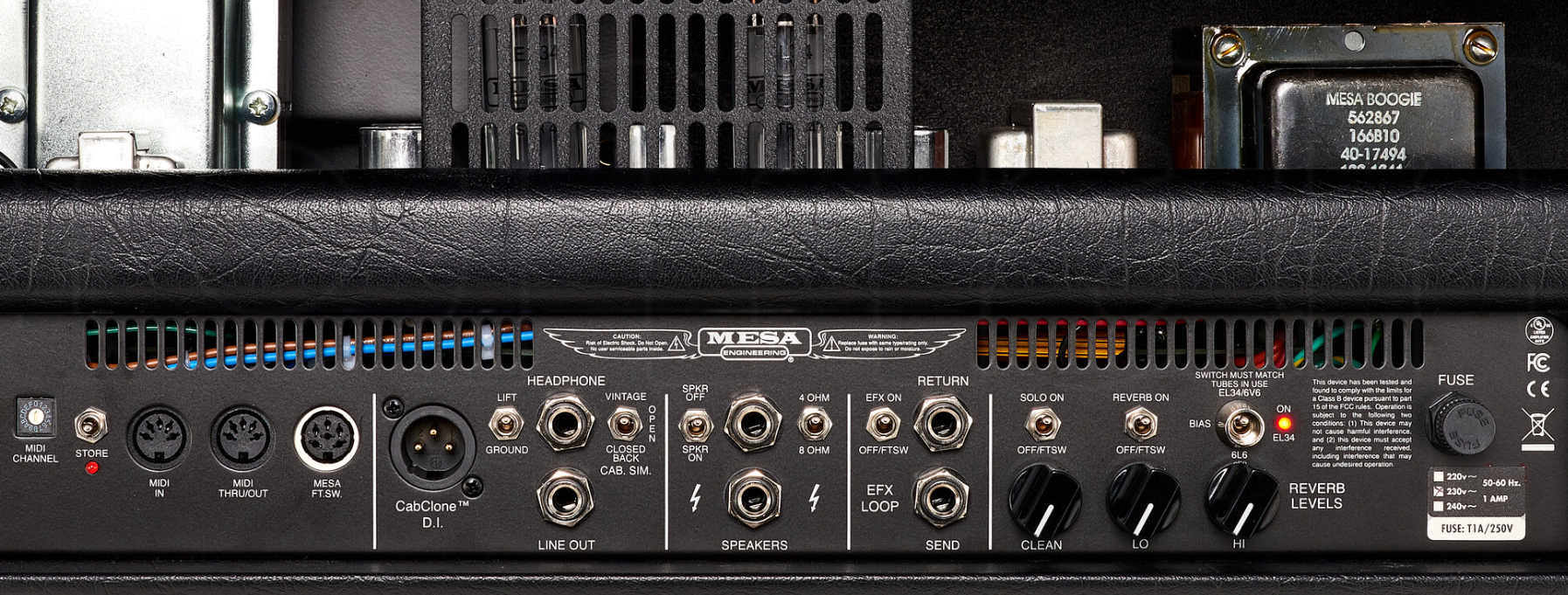 Mesa Boogie Triple Crown Tc50 Head 50w El34 Black Taurus - E-Gitarre Topteil - Variation 3