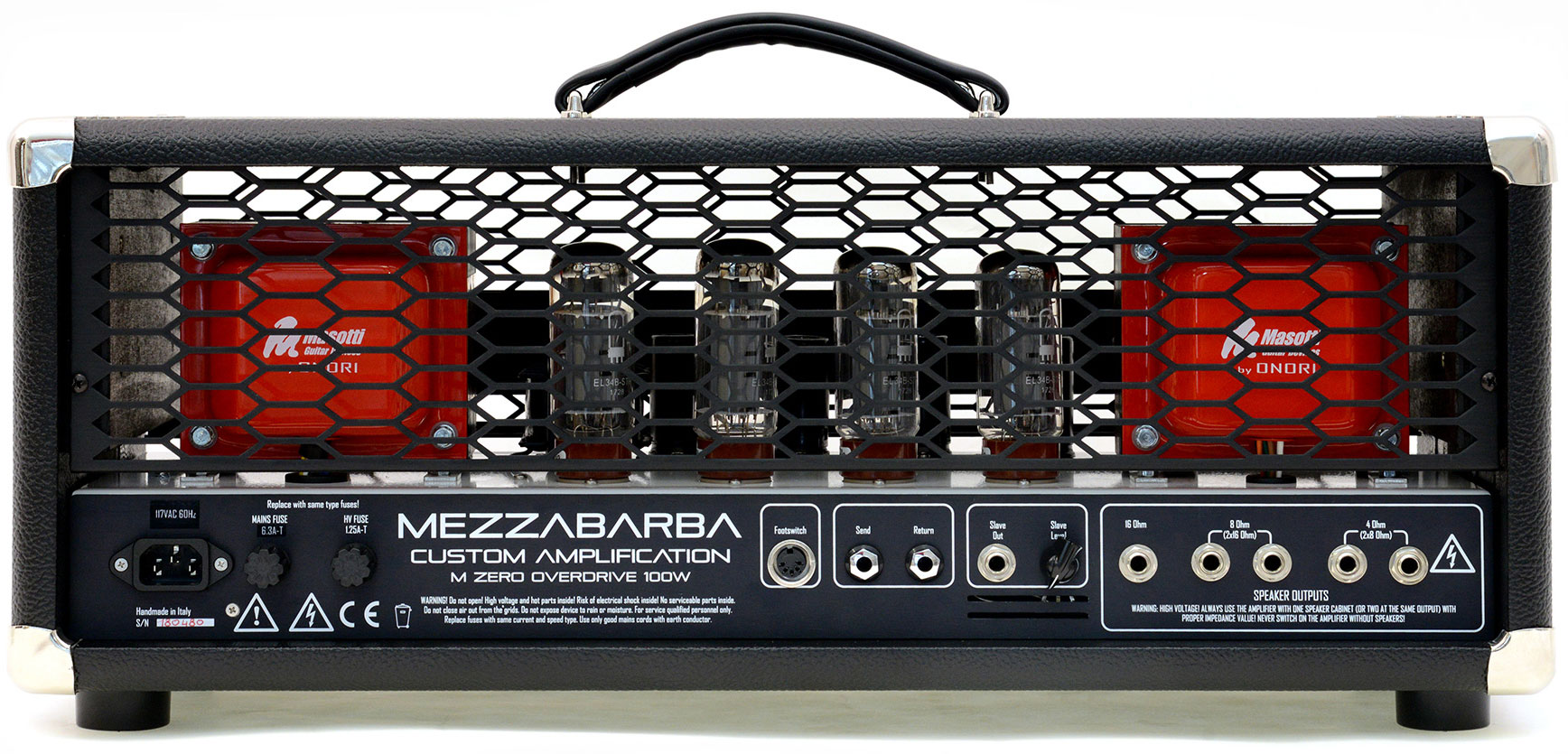 Mezzabarba M Zero Overdrive Head 100w - E-Gitarre Topteil - Variation 1