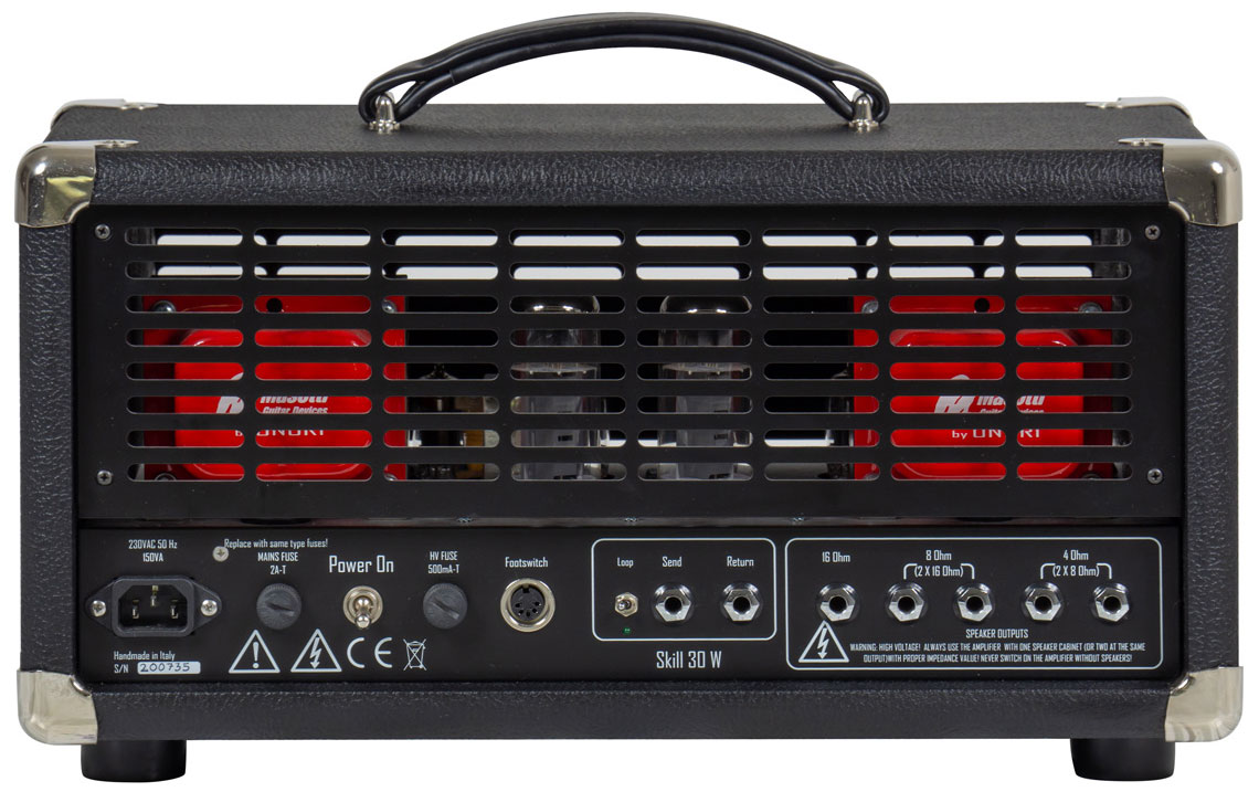 Mezzabarba Skill Head 30w El84 - E-Gitarre Topteil - Variation 1