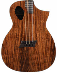 Elektroakustische gitarre Michael kelly Forte Port Koa - Natural