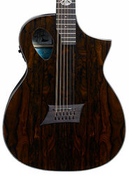 Elektroakustische gitarre Michael kelly Forte Port 12 Randy Jackson Of Zebra Signature - Natural