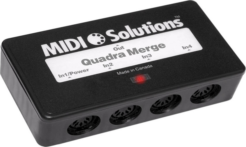 Midi Solutions Quadra Merge - MIDI-Interface - Main picture