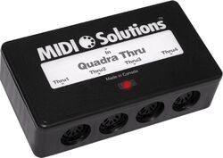 Midi-interface Midi solutions Quadra Thru