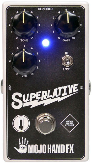 Mojo Hand Fx Superlative - Overdrive/Distortion/Fuzz Effektpedal - Main picture