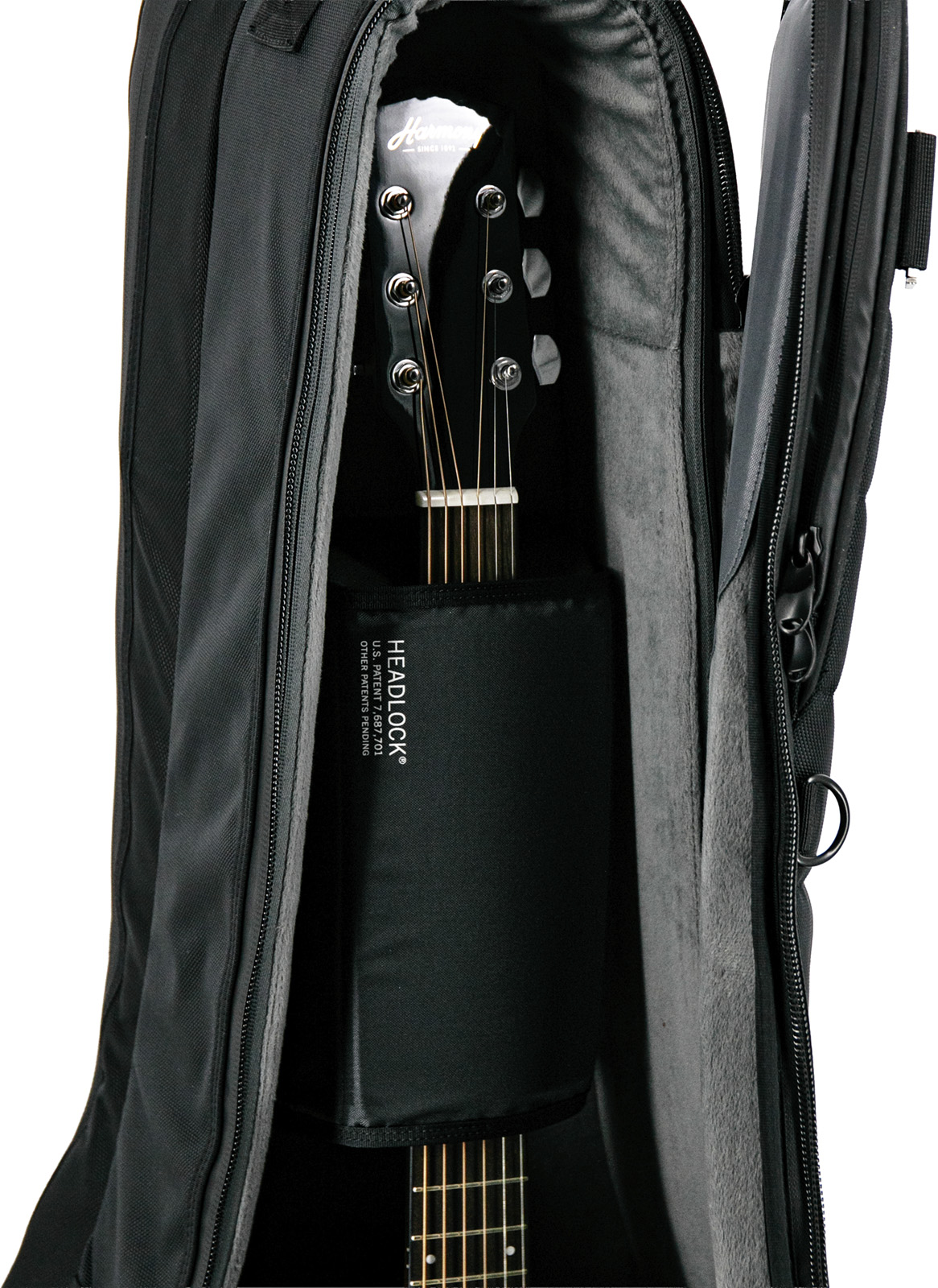 Mono 2 Guitares Acoustique Et Electrique (avec Roulette - Tasche für E-Gitarren - Variation 4