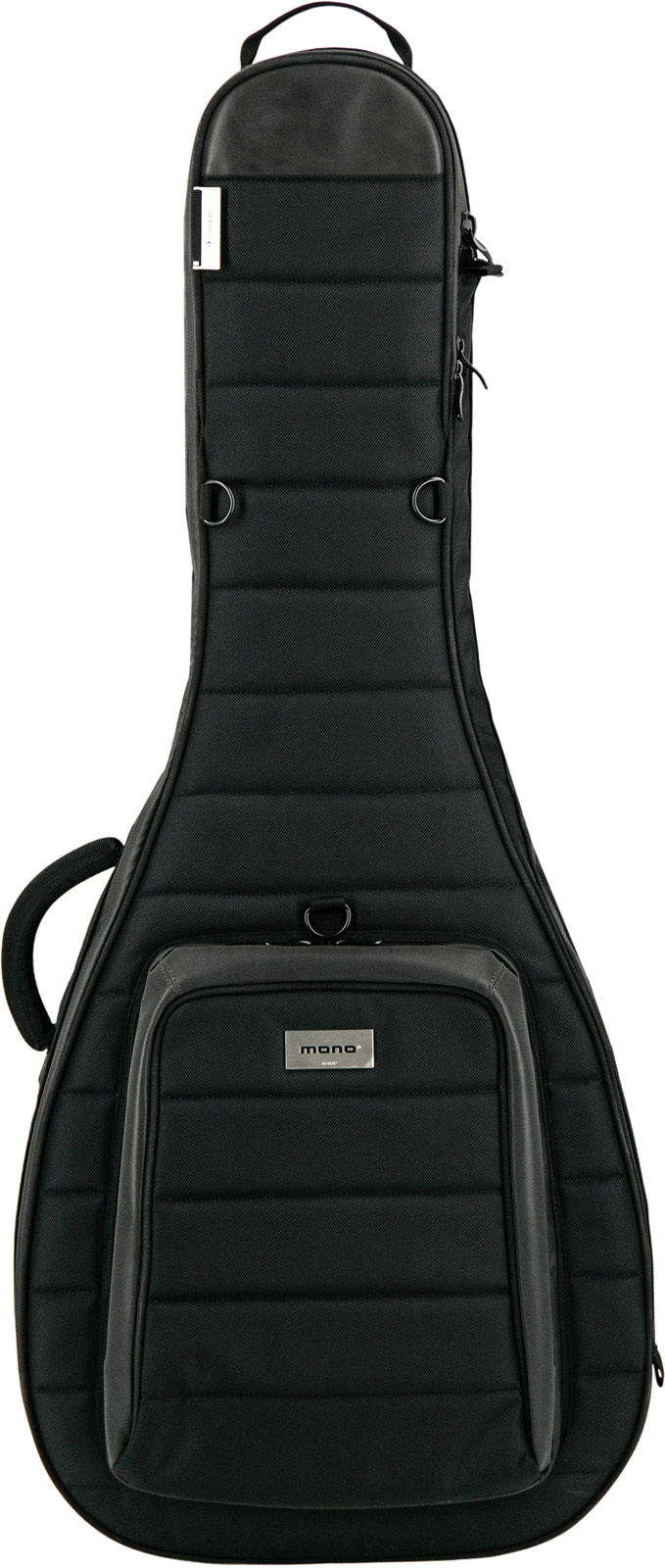 Mono 2 Guitares Demi-caisse Et Electrique (avec Roulettes) - Tasche für E-Gitarren - Main picture