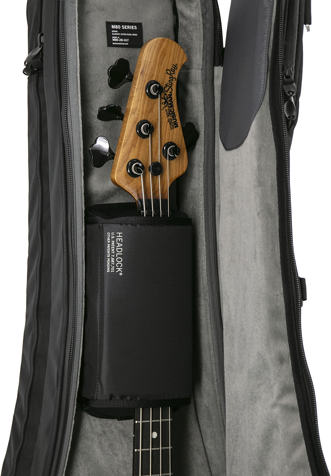 Mono Hmo M80-2b-ult-blk Housse Pour 2 Basses - Tasche für E-bass - Variation 4