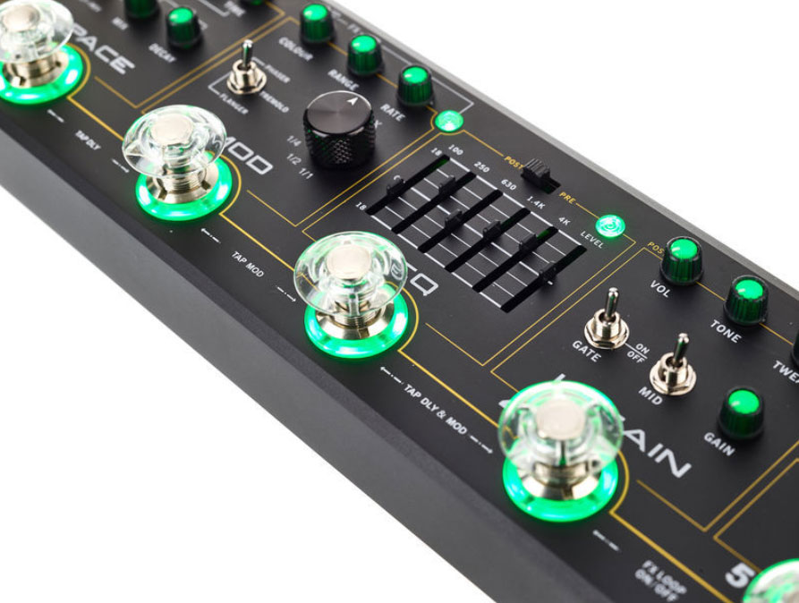 Mooer Black Truck Hi-gain Guitar Multi Effects - Multieffektpedal - Variation 2