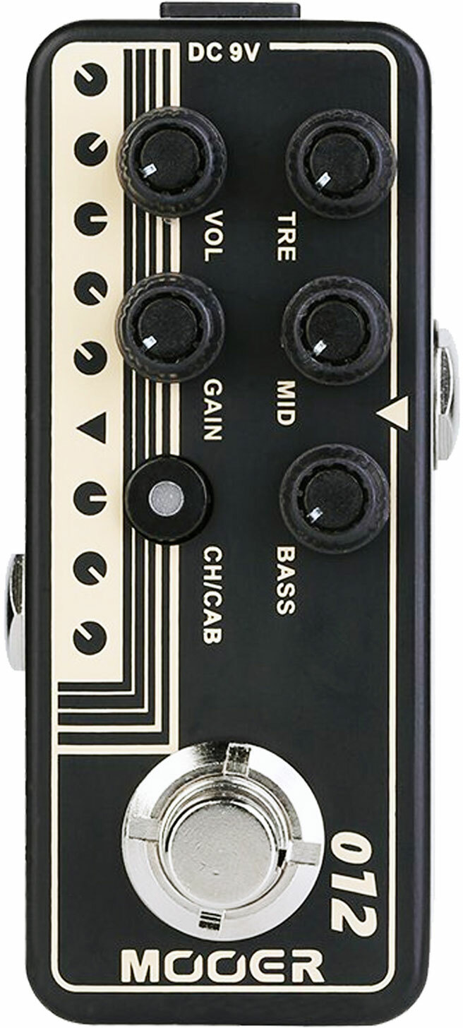 Mooer 012 Us Gold 100 - Overdrive/Distortion/Fuzz Effektpedal - Main picture
