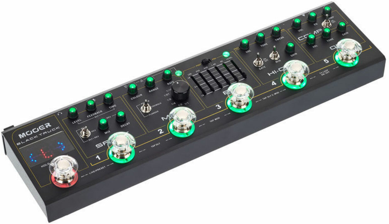 Mooer Black Truck Hi-gain Guitar Multi Effects - Multieffektpedal - Main picture
