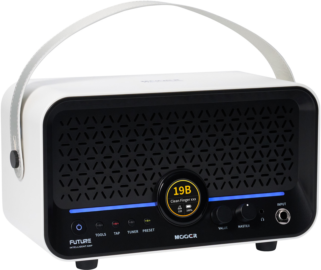 Mooer F15i Li 15w 2x2 Whte - Combo für E-Gitarre - Main picture