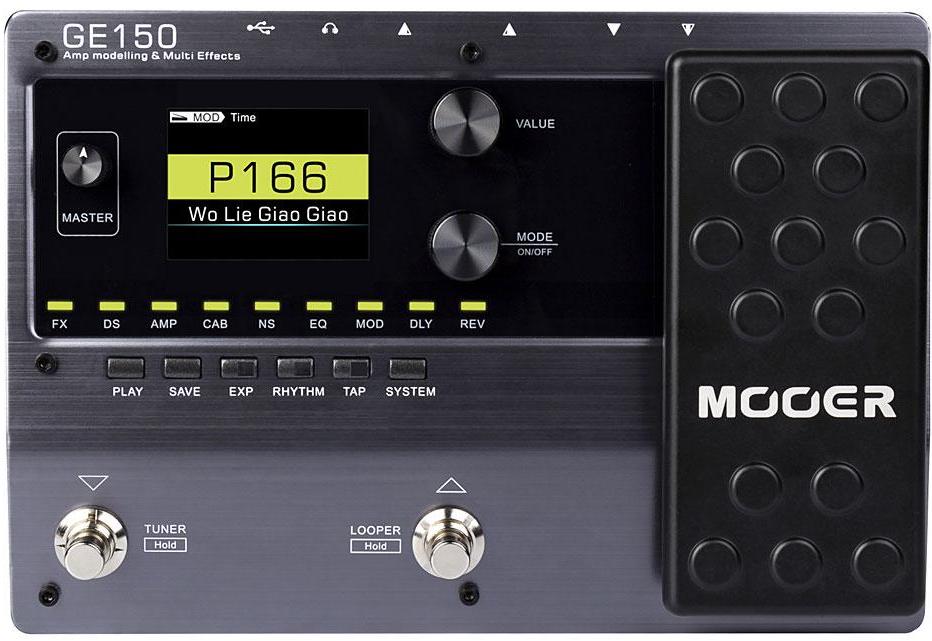 Multieffektpedal Mooer GE150 AMP MODELLING & SYNTH & MULTI EFFECTS