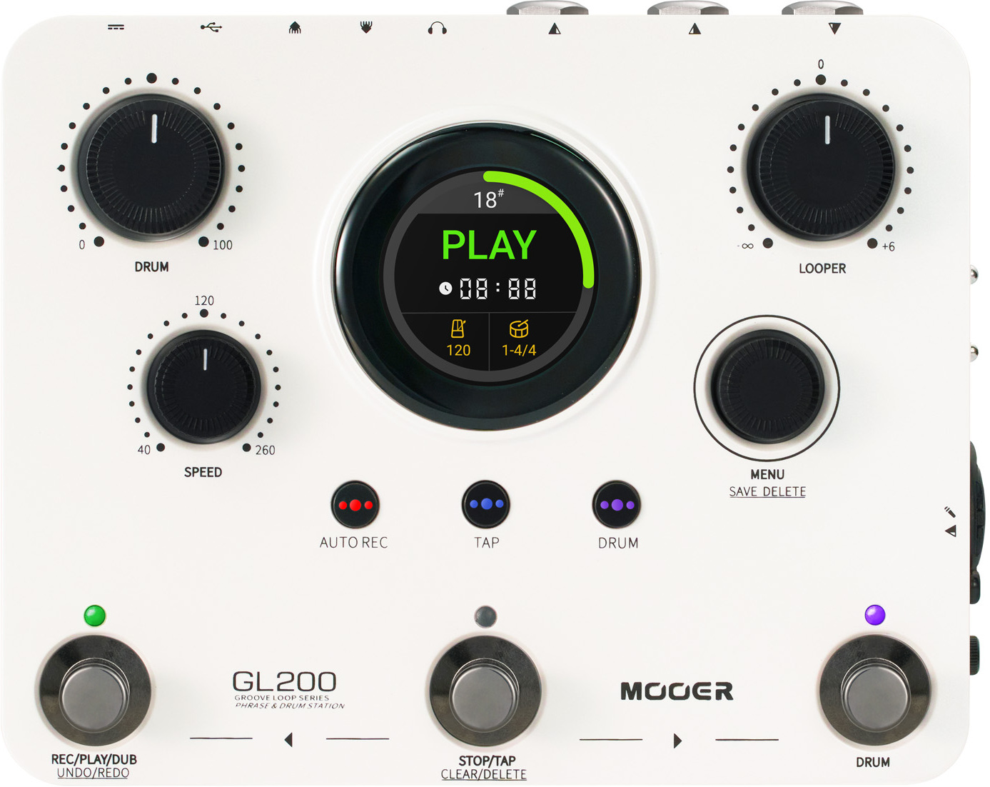 Mooer Gl200 Groove Loop Series - Looper Effektpedal - Main picture
