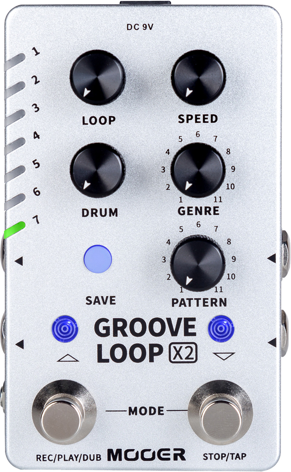 Mooer Groove Loop X2 - Looper Effektpedal - Main picture