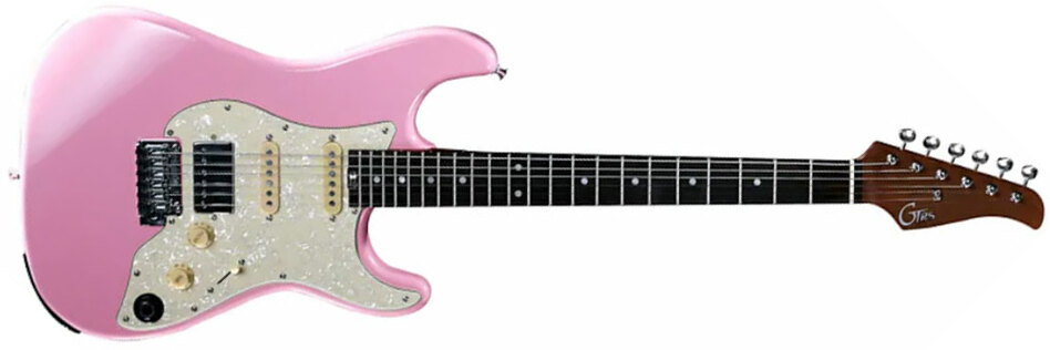 Mooer Gtrs S800 Hss Trem Rw - Shell Pink - Midi-/Digital-/Modeling Gitarren - Main picture