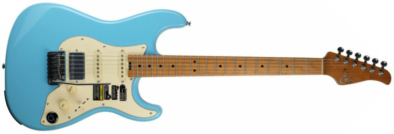 Mooer Gtrs S801 Hss Trem Mn - Sonic Blue - Midi-/Digital-/Modeling Gitarren - Main picture