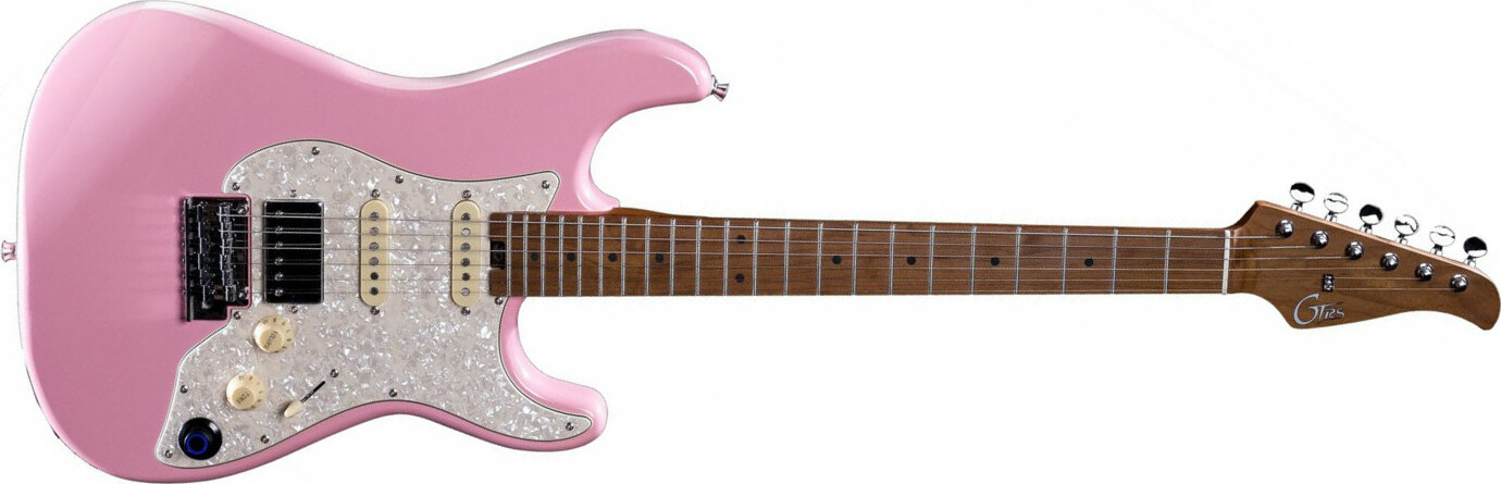 Mooer Gtrs S801 Hss Trem Mn - Shell Pink - Midi-/Digital-/Modeling Gitarren - Main picture