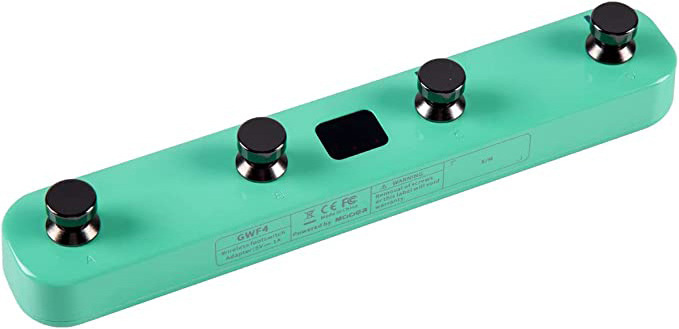 Mooer Gwf4 Gtrs Wireless Footswitch Surf Green - Volume/Booster/Expression Effektpedal - Main picture