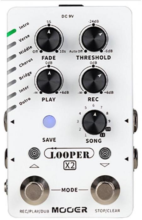 Looper effektpedal Mooer Looper Stereo Pedal