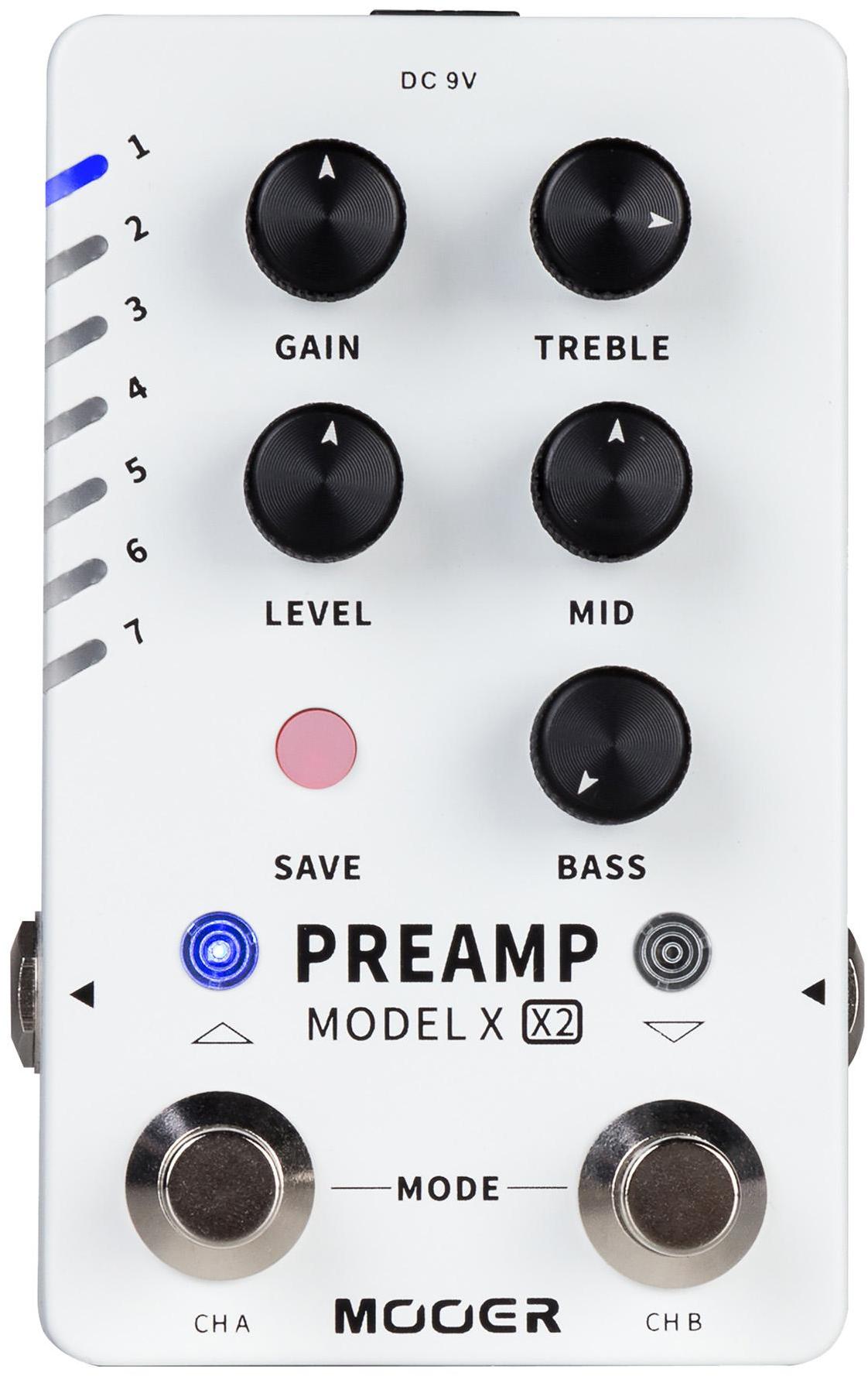 Elektrische preamp Mooer Preamp Model X2