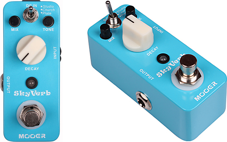 Mooer Skyverb Reverb - Reverb/Delay/Echo Effektpedal - Main picture