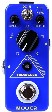 Mooer Triangolo Tremolo - Modulation/Chorus/Flanger/Phaser & Tremolo Effektpedal - Main picture