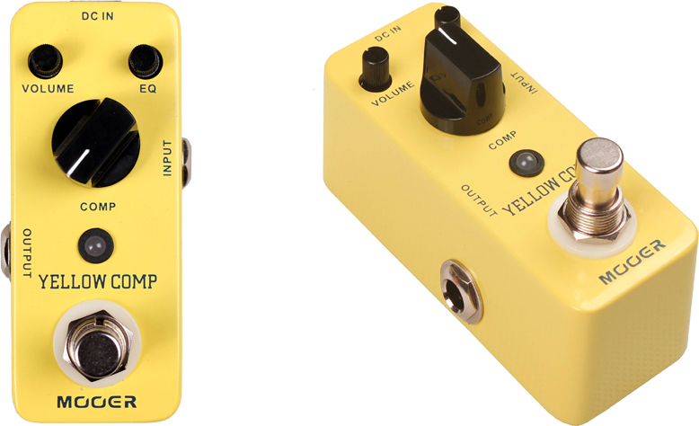 Mooer Yellow Comp Compresseur - Kompressor/Sustain/Noise gate Effektpedal - Main picture