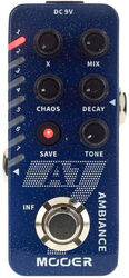 Modulation/chorus/flanger/phaser & tremolo effektpedal Mooer A7 Ambience Reverb