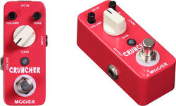 Overdrive/distortion/fuzz effektpedal Mooer Cruncher Distortion