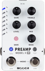 Elektrische preamp Mooer Preamp Model X2