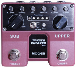 Harmonizer effektpedal Mooer Tender Octaver Pro