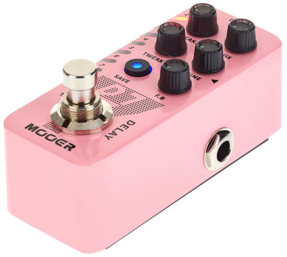 Mooer D7 Delay - Reverb/Delay/Echo Effektpedal - Variation 1