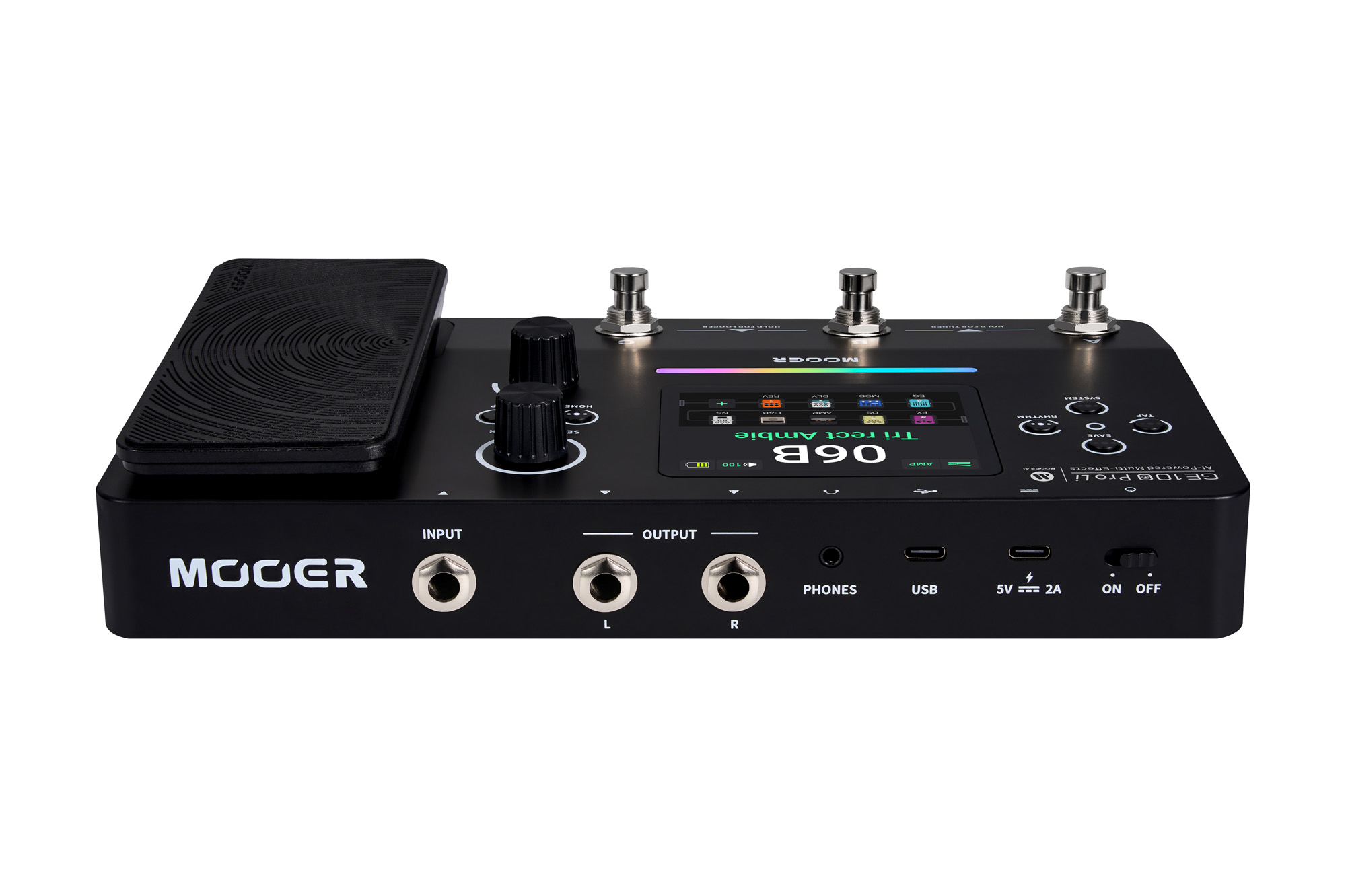 Mooer Ge100 Pro Li - Multieffektpedal - Variation 1
