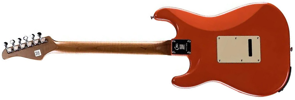 Mooer Gtrs P800 Pro Intelligent Guitar Hss Trem Rw - Fiesta Red - Midi-/Digital-/Modeling Gitarren - Variation 1