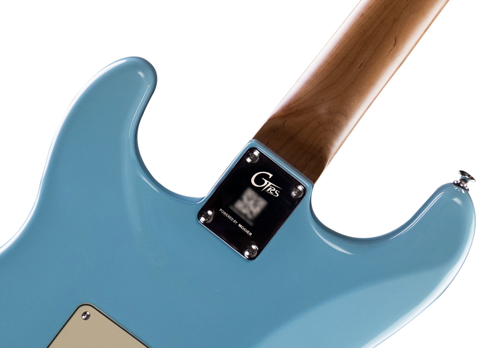 Mooer Gtrs P800 Pro Intelligent Guitar Hss Trem Rw - Tiffany Blue - Midi-/Digital-/Modeling Gitarren - Variation 2