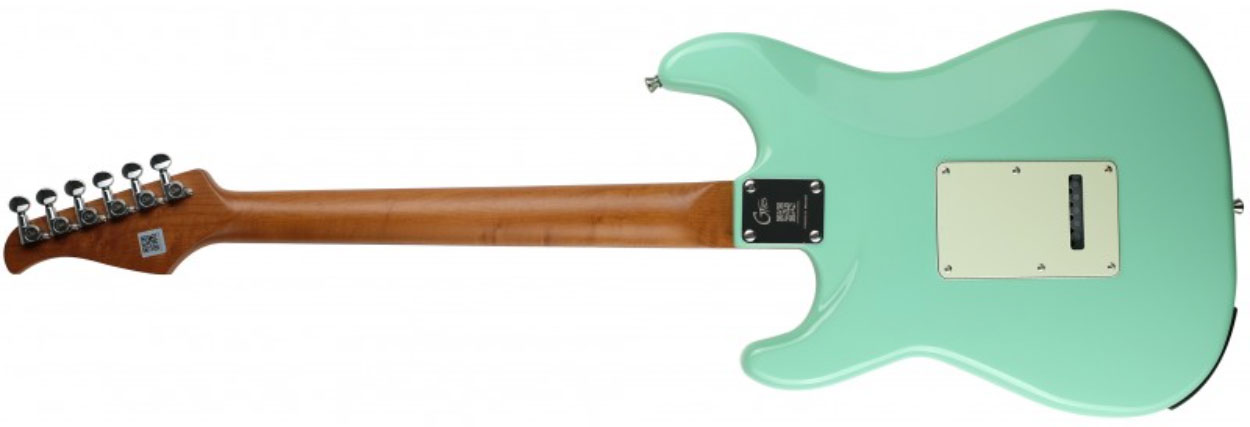 Mooer Gtrs S800 Hss Trem Rw - Surf Green - Midi-/Digital-/Modeling Gitarren - Variation 1