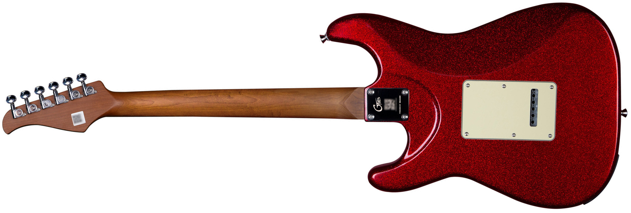 Mooer Gtrs S800 Hss Trem Rw - Metal Red - Midi-/Digital-/Modeling Gitarren - Variation 1