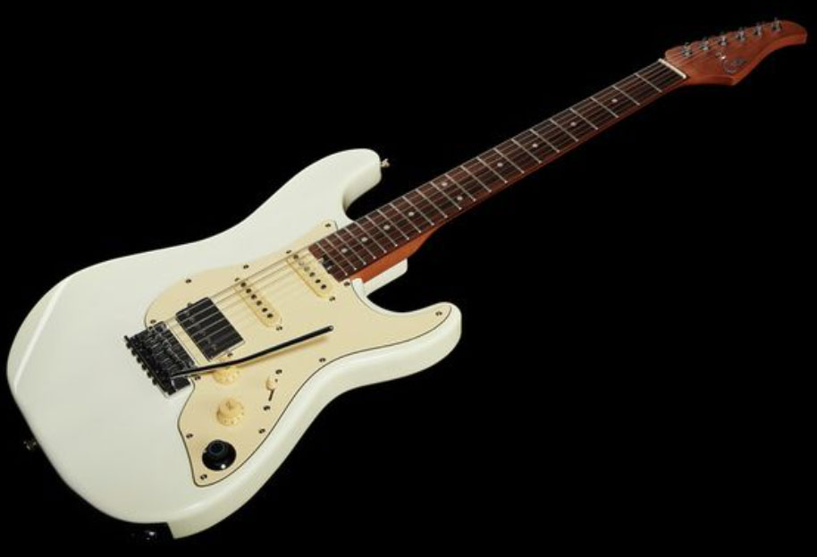Mooer Gtrs S800 Hss Trem Rw - Vintage White - Midi-/Digital-/Modeling Gitarren - Variation 2