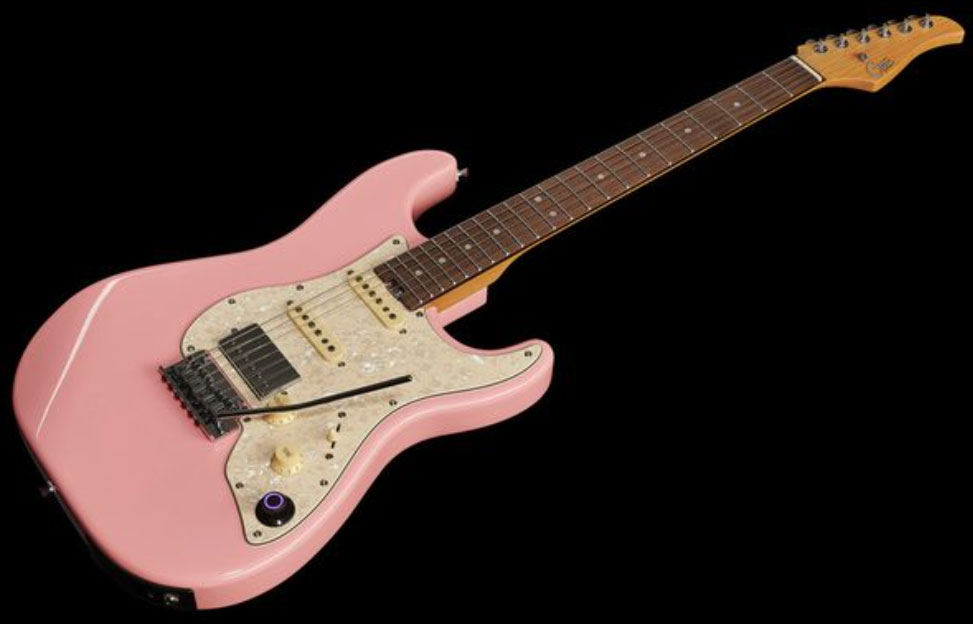 Mooer Gtrs S800 Hss Trem Rw - Shell Pink - Midi-/Digital-/Modeling Gitarren - Variation 2