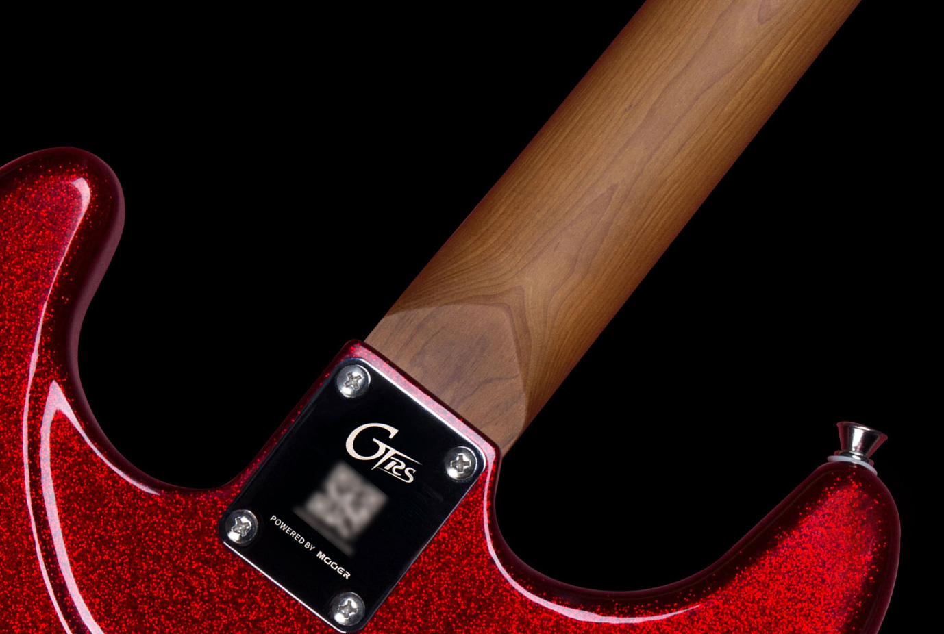Mooer Gtrs S800 Hss Trem Rw - Metal Red - Midi-/Digital-/Modeling Gitarren - Variation 2