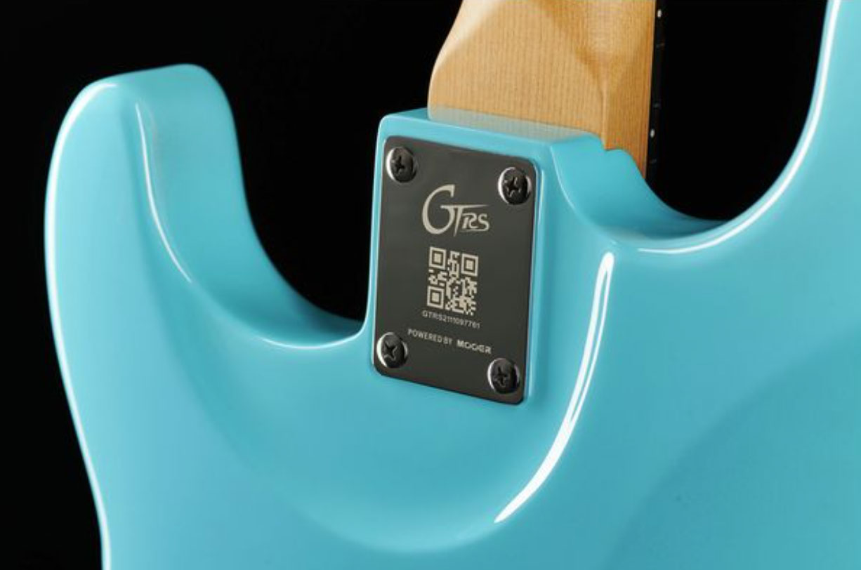 Mooer Gtrs S800 Hss Trem Rw - Sonic Blue - Midi-/Digital-/Modeling Gitarren - Variation 3