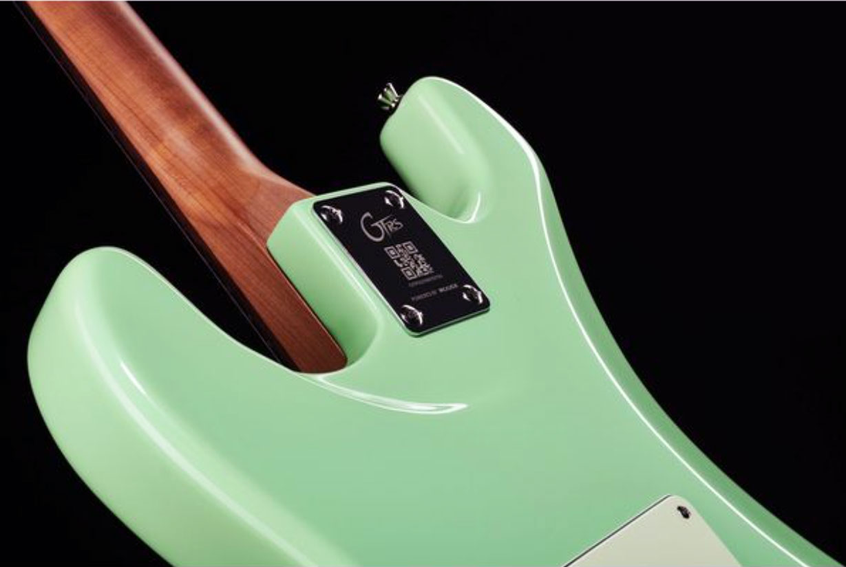 Mooer Gtrs S800 Hss Trem Rw - Surf Green - Midi-/Digital-/Modeling Gitarren - Variation 4