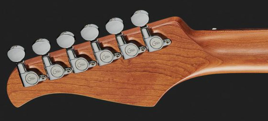 Mooer Gtrs S800 Hss Trem Rw - Vintage White - Midi-/Digital-/Modeling Gitarren - Variation 5