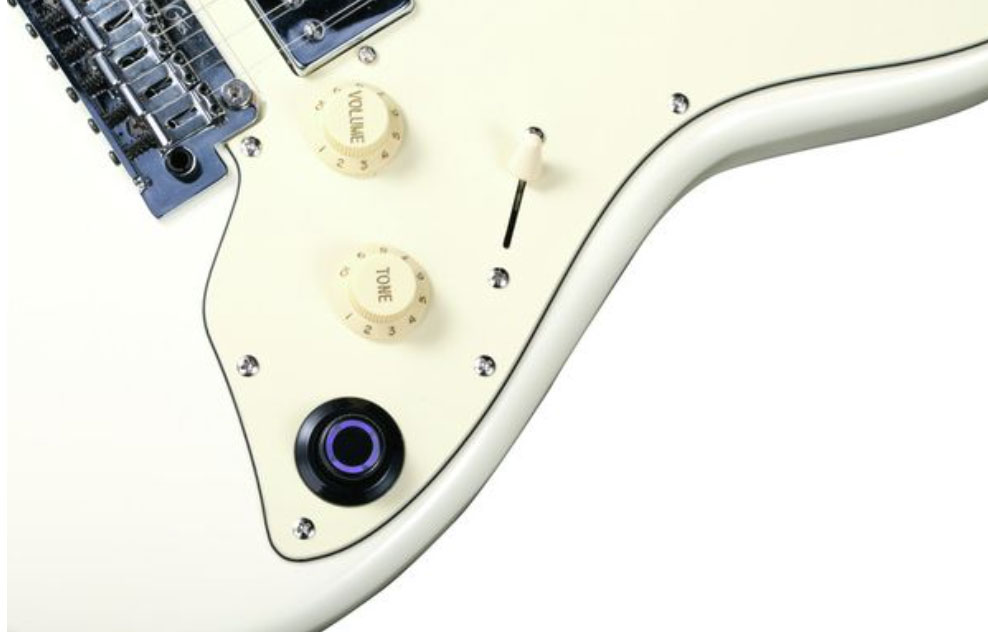 Mooer Gtrs S801 Hss Trem Mn - Vintage White - Midi-/Digital-/Modeling Gitarren - Variation 2